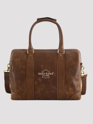 Vintage Leather Weekend Bag