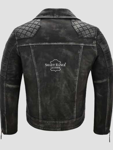 Men's Vintage Biker Leather Jacket